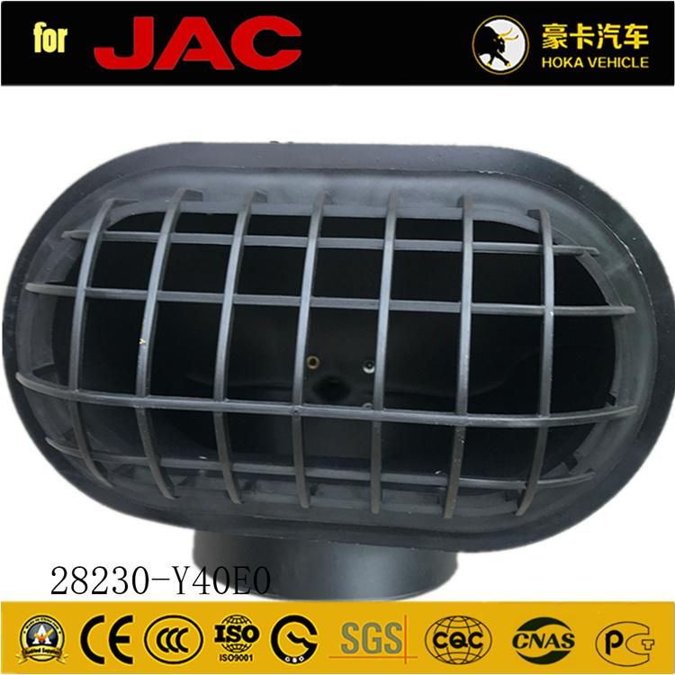 Original and Genuine JAC Heavy Duty Truck Spare Parts Air Filter Connecting Tube 28230-Y40e0