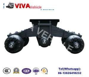 Special Low Mounting Bogie Suspension Axle