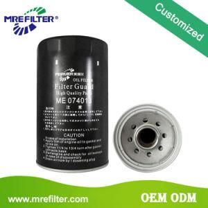 Auto Spin-on Parts OEM Truck Oil Filter for Mitsubishi Engines Me074013