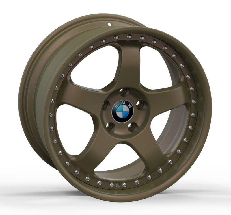 2 Piece Forged Aluminum Wheel for BMW Customization