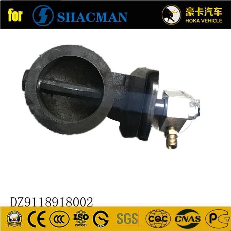 Original Shacman Spare Parts Exhaust Brake Butterfly Valve Assembly for F3000  Dz9118918002