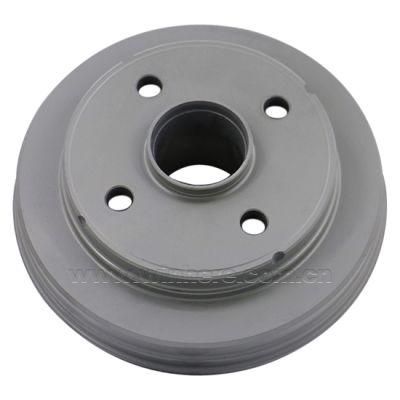 High Quality Painted/queit Auto Spare Parts Hub fullcast Brake Drum with ECE R90