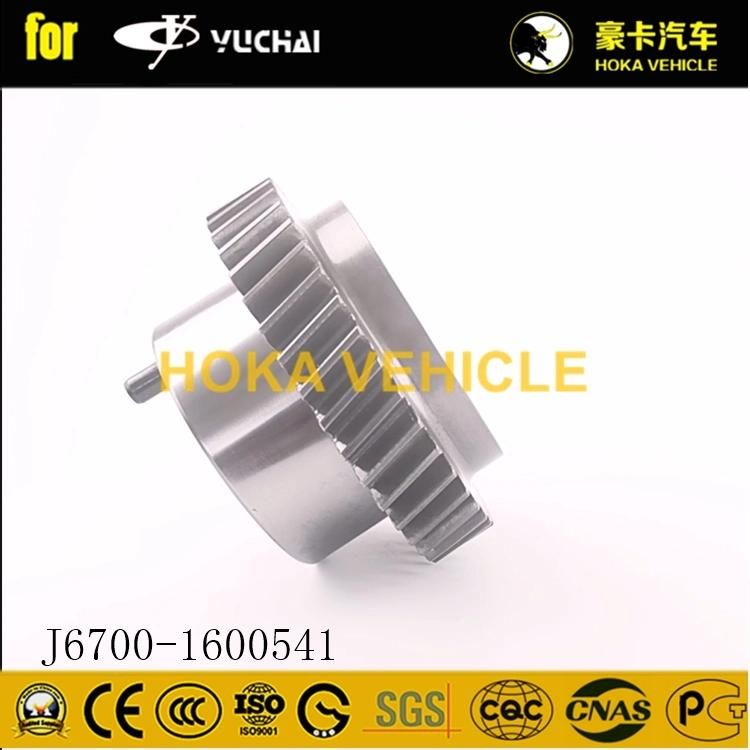 Original Yuchai Engine Spare Parts Crankshaft Gear J6700-1600541 for Heavy Duty Truck