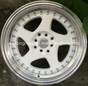 Golden, Silver, White, Green, Red etc Finishing Alloy Wheel (134)