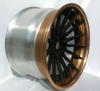 Passenger Car Wheels Deep Lip Customized Car Forged Alloy Monoblock Wheels