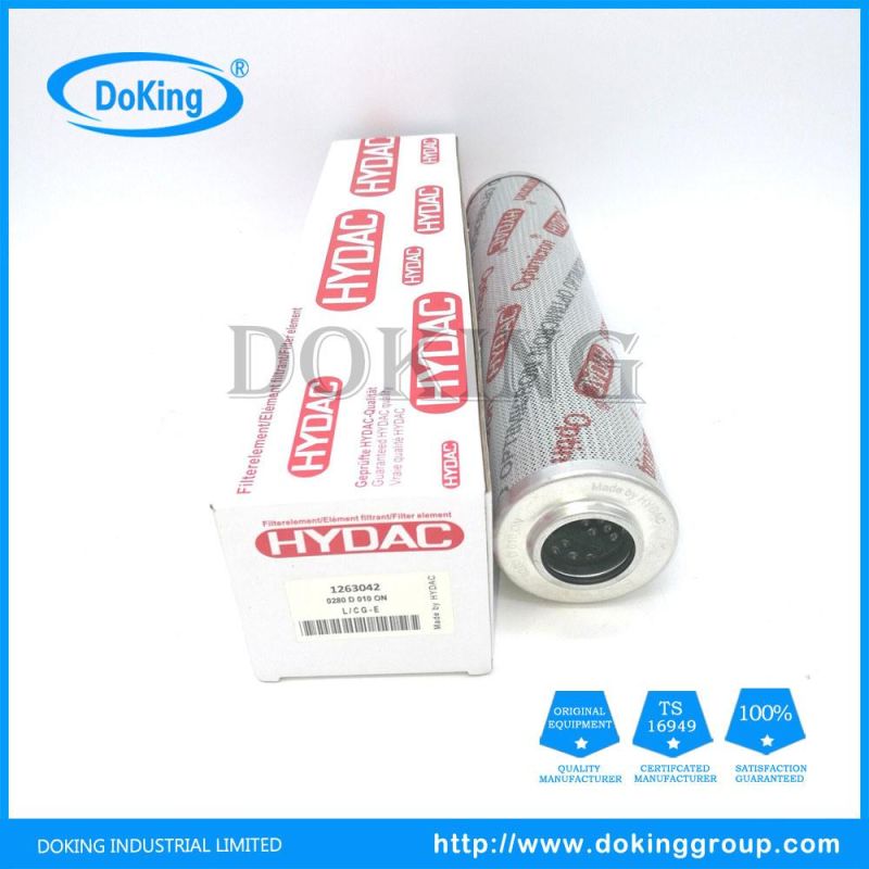 Hot Sale Auto Parts Hydraulic Oil Filter 1263042 for Fleetguad-D/Ca-T/Jcb/Perkin/Vol