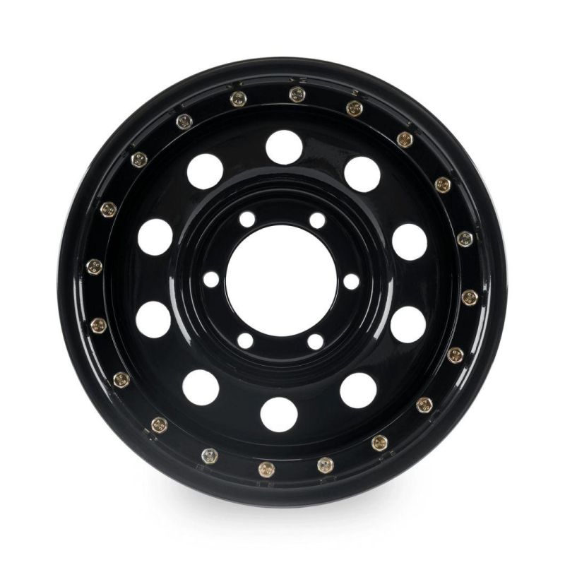 Black Beadlock Steel Wheels Modular Wheel 16X7" 6X139.7