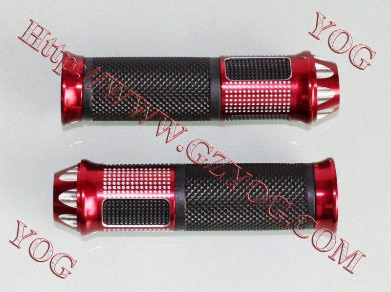 Yog Spare Parts Motorcycle Accessories Hand Grip Handlegrip Red Yellow Gold All Colors Decoration