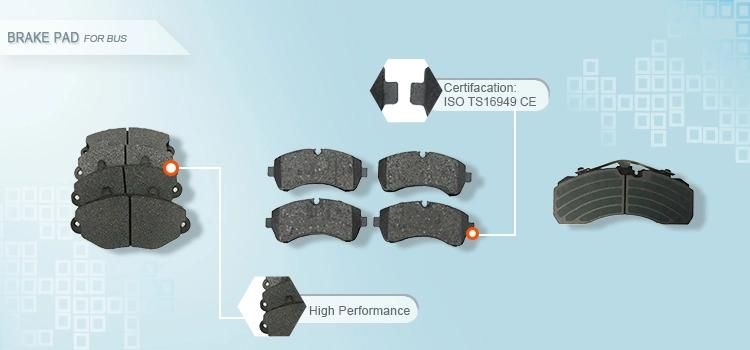 Best Auto Rear Front Wholesale Brake Pad for Mercedes-Benz Truck 29087