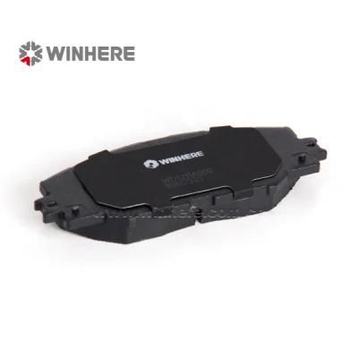 High Quality Semi-metallic Low-steel Ceramic Auto Spare Parts Brake Pad with ECE R90