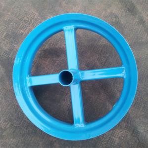 Steel Rim Section Inner Hub Spoke for Rubber Wheel