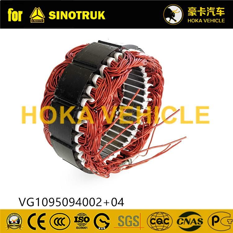 Original Sinotruk HOWO Alternator Coil Vg1095094002+04 for All Sinotruk Heavy Truck