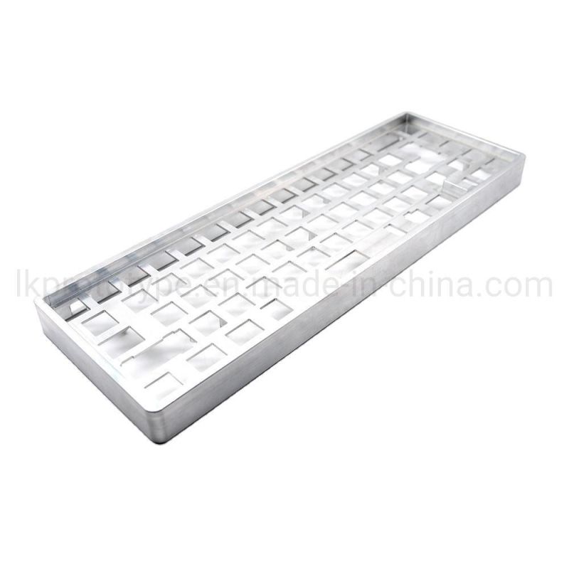 CNC Machining Aluminum Alloy Multi-Color Custom Mechanical Keyboard Machining Part