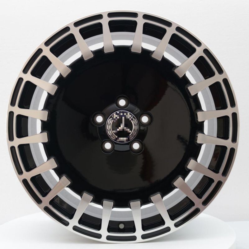 18 19 20 21 Aviation Aluminum 6061 Double Biplate Forging Custom Car Wheel PCD5X114.3 Forged Car Wheel