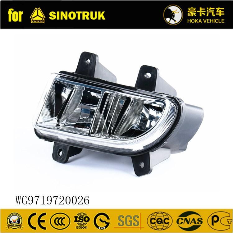 Original Sinotruk HOWO Truck Spare Parts Front Combination Lamp Right Wg9719720026