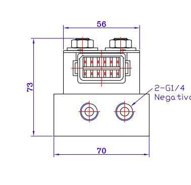 Accuair Vu-4f Pneumatic Air Ride Suspension Valve Block