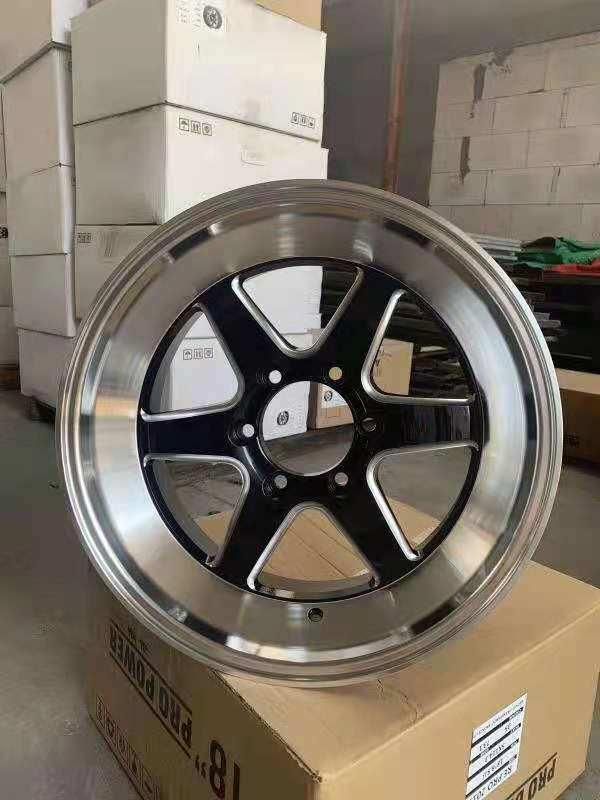 Big Lip Car Rims 18*9.5 18*10.5, 5*114.3/6*139.7, Alloy Rim for Passegner Cars and Offroad