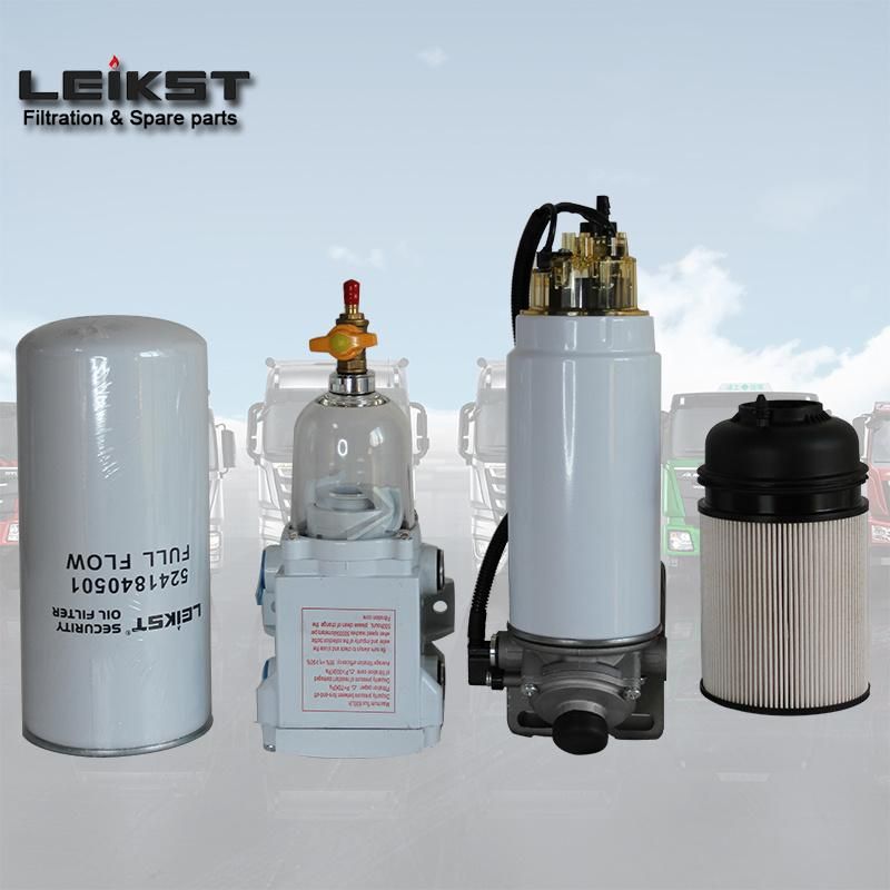 Generator Fuel Oil Filter K6000-1012240b C6500-1105350 Leikst Spin-on Fuel Filter with Sensor