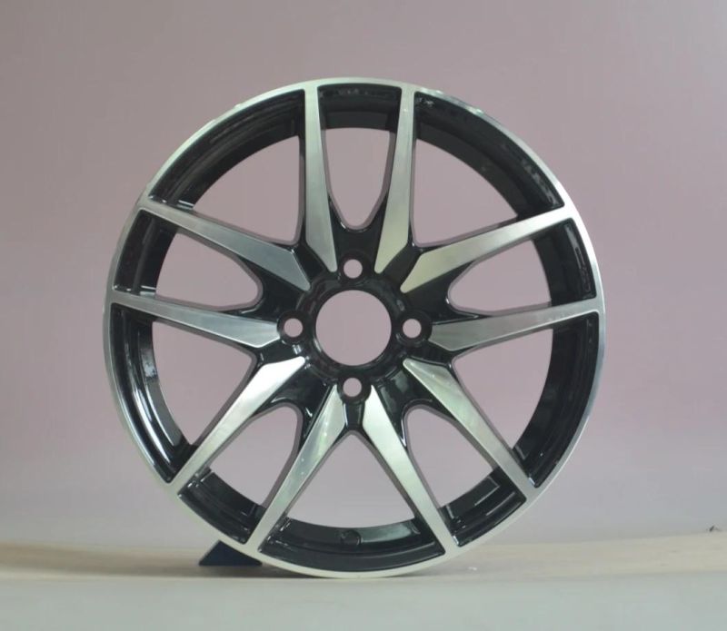 16"17"and 18"Aftermarket Alloy Wheel Rims in Black Machine Face