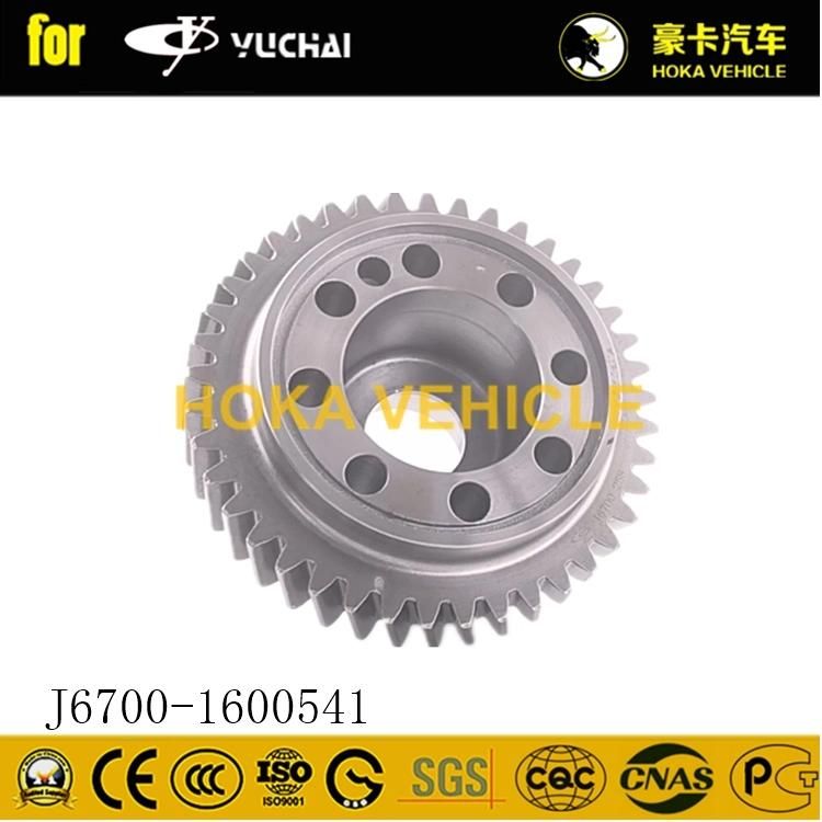 Original Yuchai Engine Spare Parts Crankshaft Gear J6700-1600541 for Heavy Duty Truck