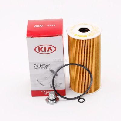 Auto Oil Filters for New Sorento 2.2t Oil Filter Element with Nut