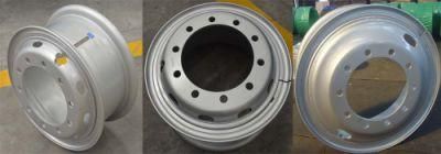 Tube Steel Truck Wheel Rim (5.50F-16 6.50-16 7.50-20 8.50-20 8.50-24)