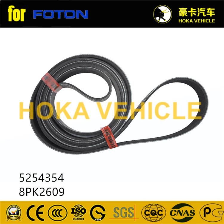 Original Heavy Duty Truck Parts V-Belt 5254354 for Foton Truck