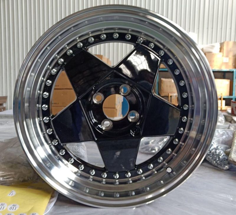 Replica Wheels 17X7.0 Inch Alloy Wheel with Et 45 PCD 5X108 Passenger Car Tires OEM/ODM/Customized Aluminum Alloy Wheel Rim