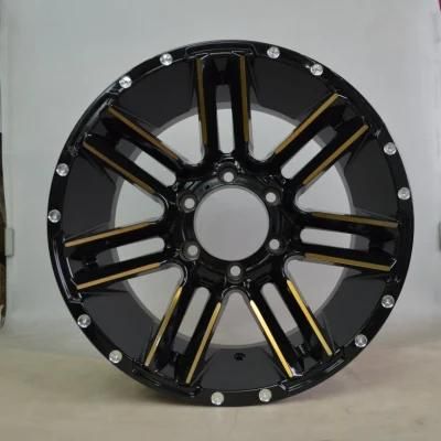 17 Inch 6X139.7 PCD Black for Passenger Car Wheels Car Rims China Professional Forged Aluminum Alloy Wheel Truck Wheel