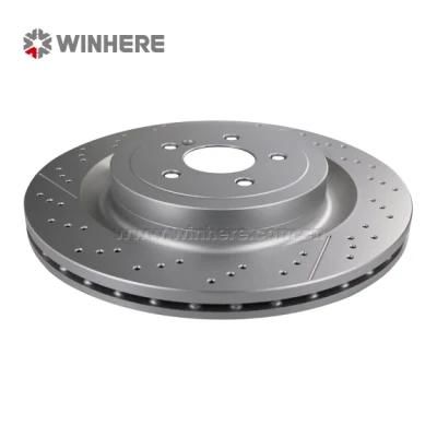 Premium Auto Spare Parts Brake Disc(Rotor) for MERCEDES-Benz/BMW/Audi/Toyota painted coated Car Applications with ECE R90