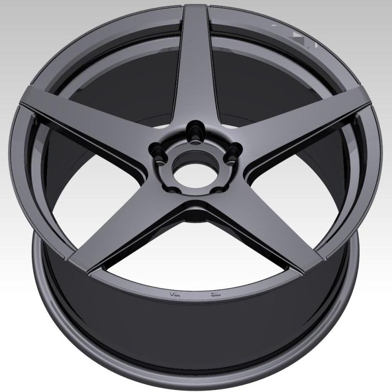 18 Inch Hot New Design Aftermarket 5 Spoke Car Rim Modified Racing Universal Car Custom Aluminum 18 Inch Alloy Wheels