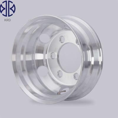 6.0X17.5 17.5&quot; Forged Polished OEM Truck Bus Trailer Alloy Aluminum Wheel Rims