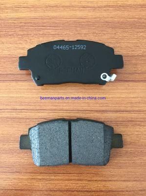 Low Metallic Less Dust Semi Metal Auto Car Parts Non-Absteos Ceramic Front Auto Disc Brake Pad for Toyota Corolla Brake Pad D2183