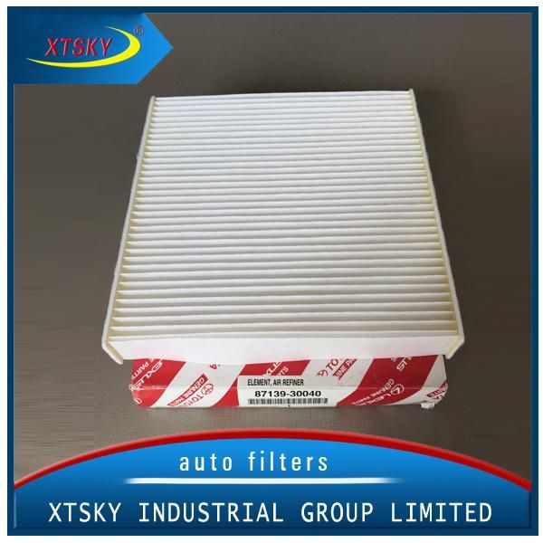 Cabin Air Filter 87139-30040/87139-06050 for Toyota Car Factory Supply