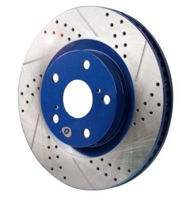 China Casting Iron and Machining Auto Part Rear Disc Brake Rotor