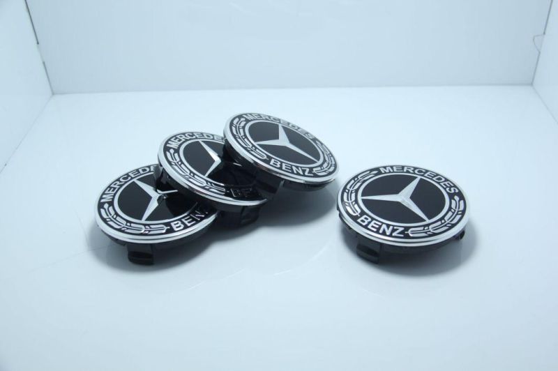 75mm 3pins Car Wheel Center Caps for Mercedes Benz