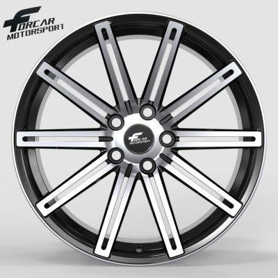 T6061-T6 One Piece Customized Forged Car Alloy Wheel Rims