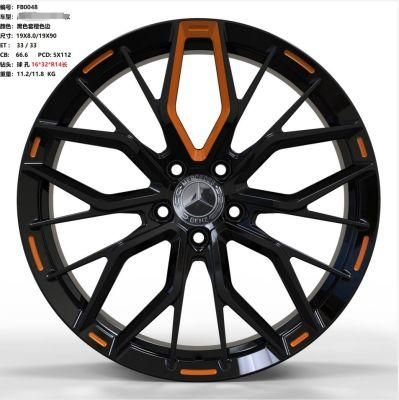 Factory Hot Sale 19 Inch 5 Hole Alloy Wheel