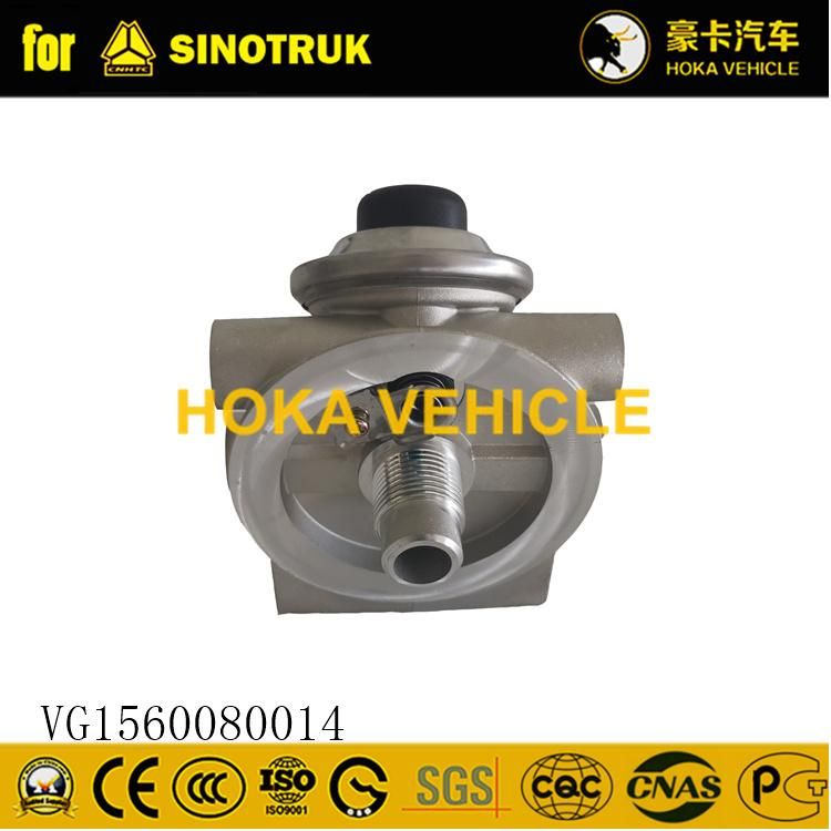 Original Sinotruk HOWO Truck Rotary Fuel Oil Filter Base Vg1560080014 for All Sinotruk Heavy Truck