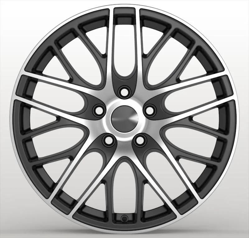 18 Inch 18X7.5 Wheels for Electric Car 5X114.3 Black Machine Face CB 66.1 Car Wheel