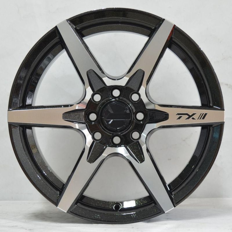 J6072 Aluminium Alloy Car Wheel Rim Auto Aftermarket Wheel