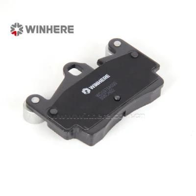 Non-asbestos Rear Brake Pad for Audi Auto Car Parts ECE R90