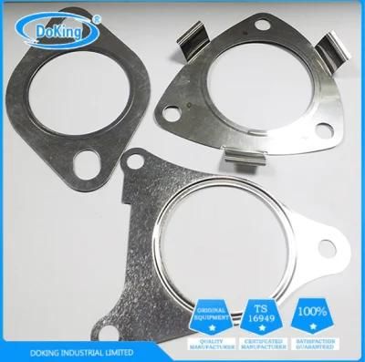 Exhaust Pipe Interface Pad Aluminum Stainless Steel Gasket