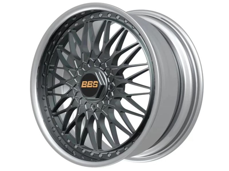 2 Piece Deep Dish Racing Aluminium Wheel Rim