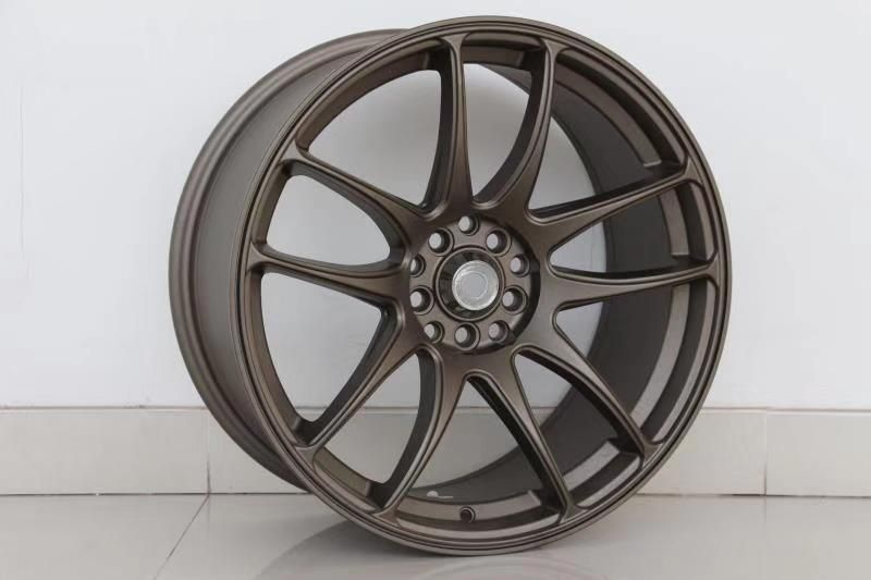 15/16/17/18 Inch Staggered 4/5/8/10 Holes 100 105 108 112 114.3 PCD Wire Spoke Car Wheel Alloy Rims