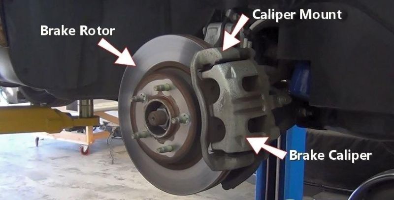 Car Spare Parts Brake System Auto Brake Caliper 41011-8h300 for Nissan
