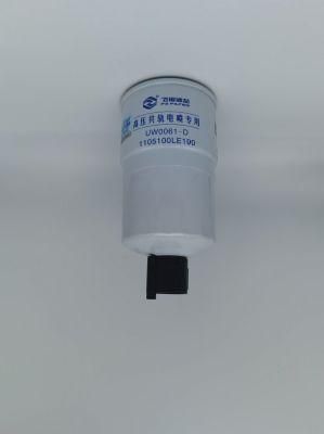 Fuel Filter/Diesel Filter Nanotechnology 1105100LE190 for Volvo/Auman/Man/Steyr/HOWO/Dfm