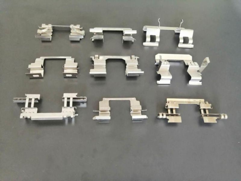 Hardware Kit Brake Pad Abutment Clip Front Disc Brake Hardware Kit Brake Pad Abutment Clip Clamp