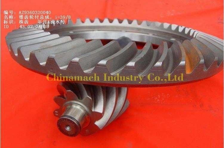 HOWO Truck Parts Wg9360320049 Bevel Gear