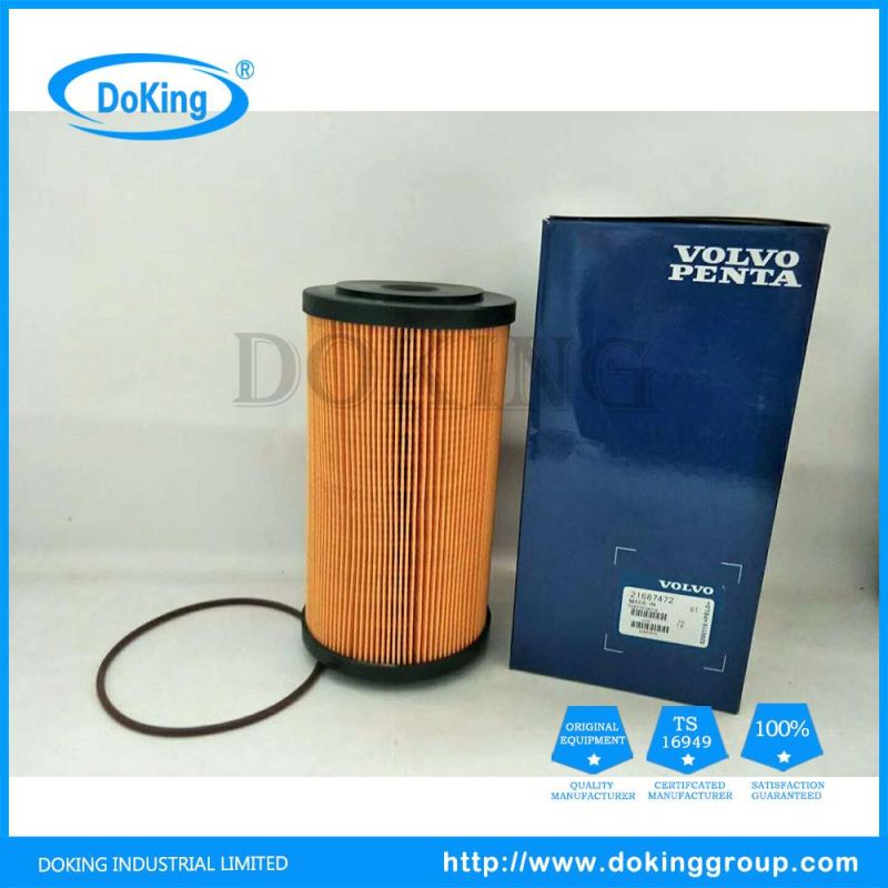 Auto Engine Parts Recyclable Paper Lube Oil Filter Element 21913334 21687472